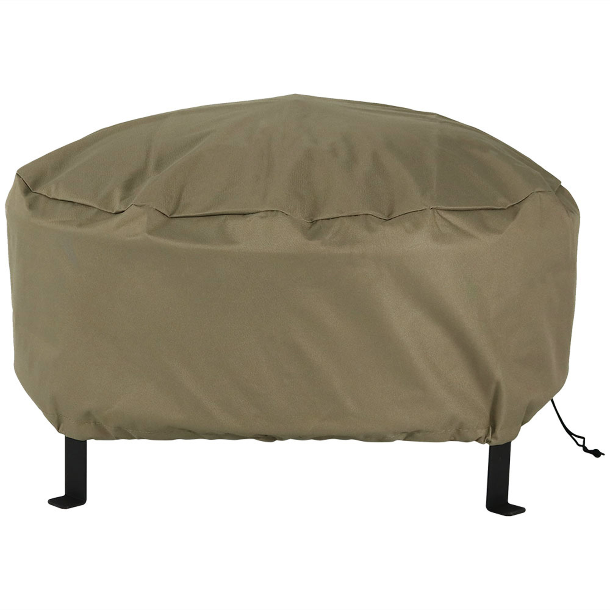 Sunnydaze Decor, Weather-Resistant Fire Pit Cover - Khaki - 48in., Model# FI-4818HDKHAKI